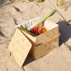 IKEA KÅSEBERGA - Picnic Basket Bamboo | New